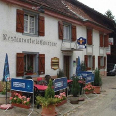 Auberge Restaurant Couronne Beurnevesin ภายนอก รูปภาพ